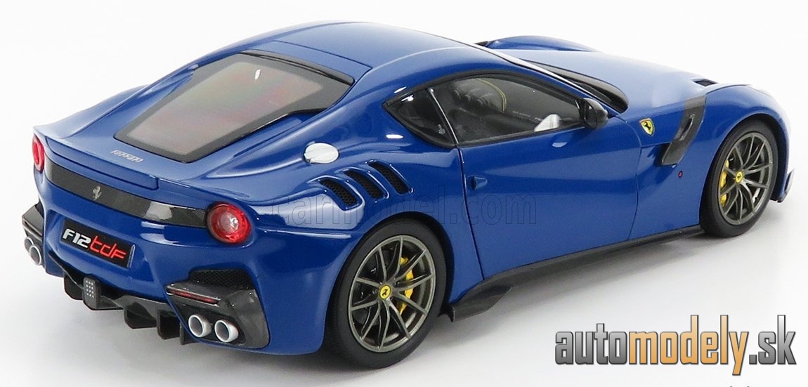 BBR-MODELS - FERRARI - F-12 TDF 2015 (BLU DINO - BLUE) - 1:18