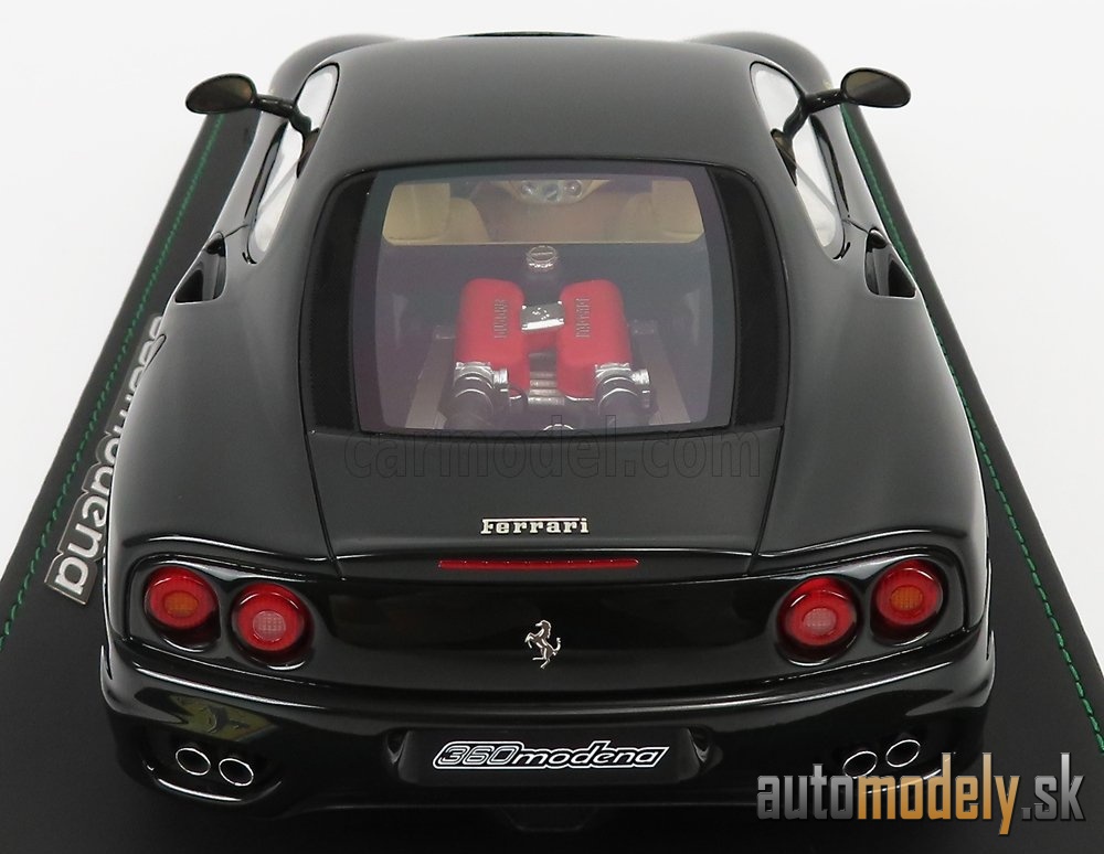 BBR-MODELS - FERRARI - 360 MODENA 1999 - CON VETRINA - WITH SHOWCASE (DARK GREEN) - 1:18