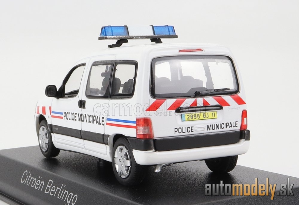 NOREV - CITROEN - BERLINGO POLICE MUNICIPALE 2004 (WHITE) - 1:43 