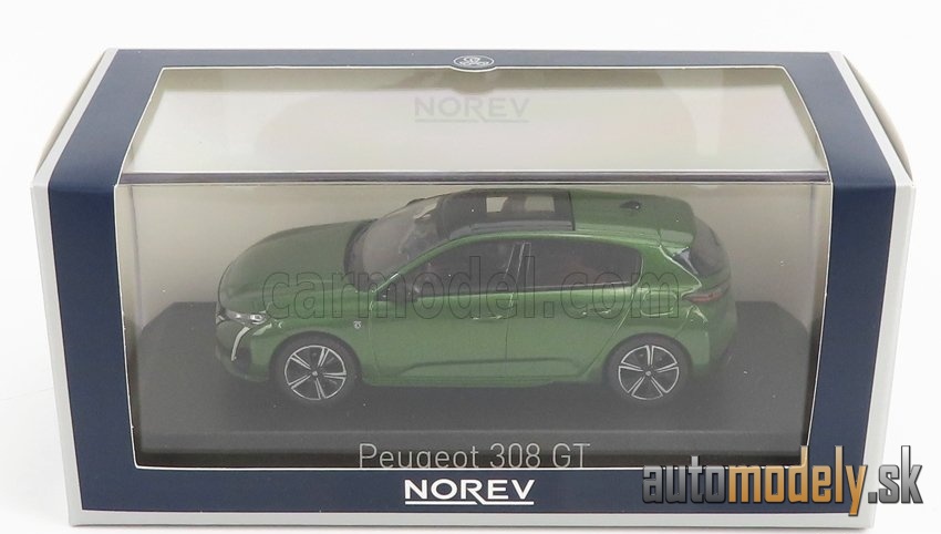 NOREV - PEUGEOT - 308 GT 2021 (GREEN) - 1:43