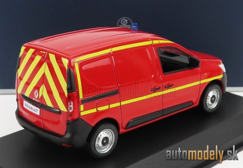 NOREV - RENAULT - EXPRESS VAN SAPEURS POMPIERS 2021 (RED YELLOW) - 1:43