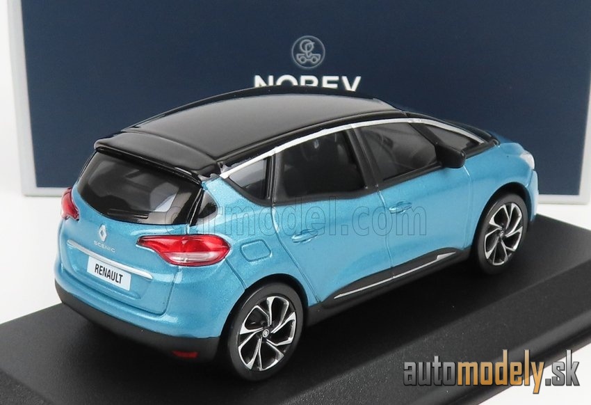 NOREV - RENAULT - SCENIC 2016 (LIGHT BLUE BLACK) - 1:43