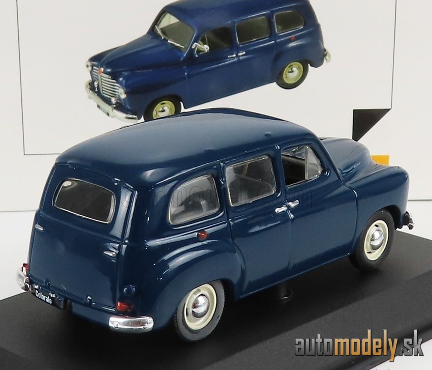 NOREV - RENAULT - COLORALE 1950 (BLUE) - 1:43