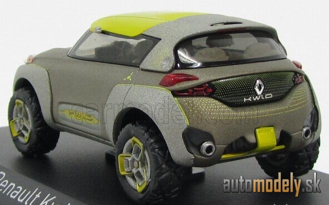 NOREV - RENAULT - CONCEPT CAR KWID SALON DE BOMBAY 2014 (GREY YELLOW) - 1:43