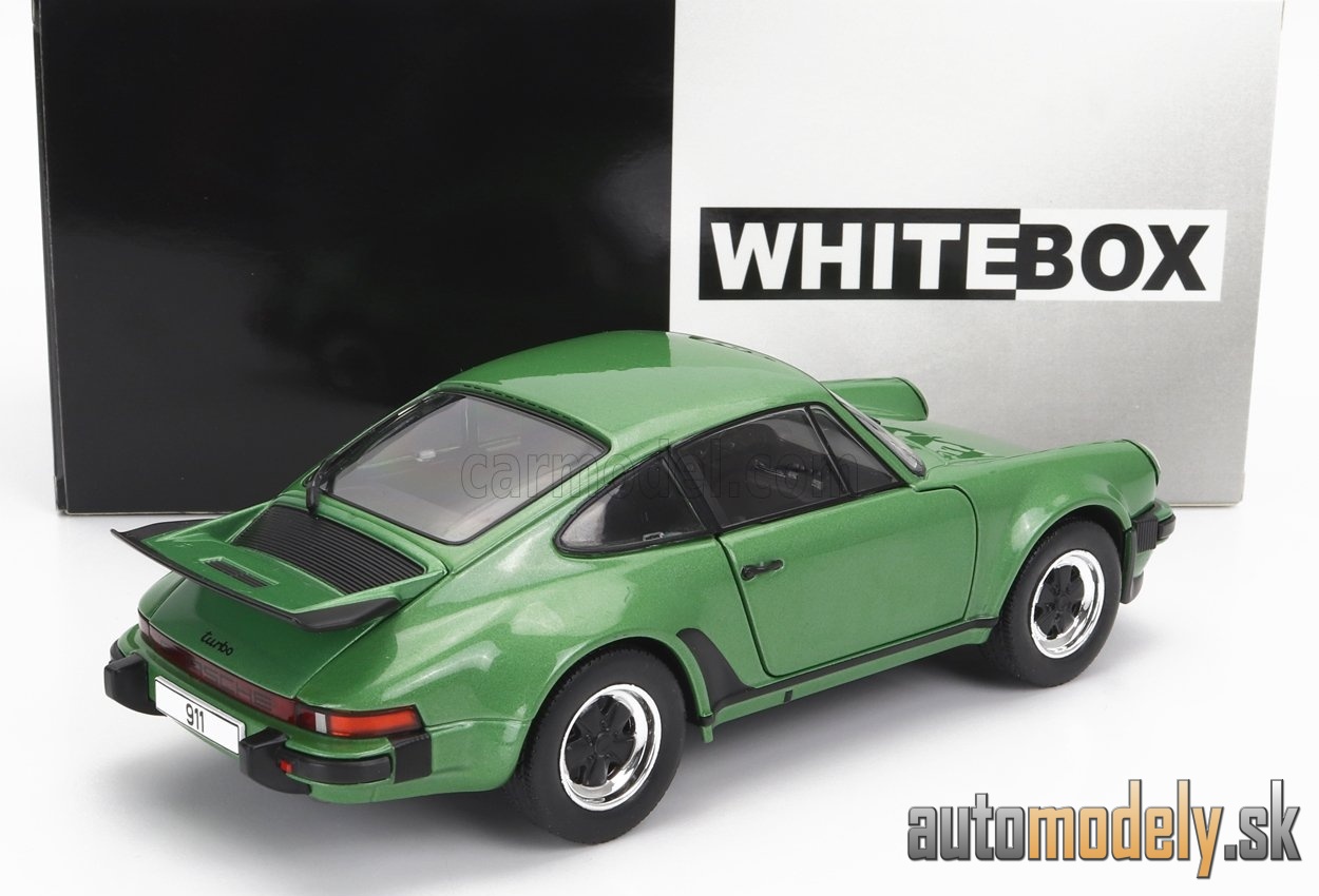 WHITEBOX - PORSCHE - 911 930 TURBO COUPE 1974 (GREEN) - 1:24
