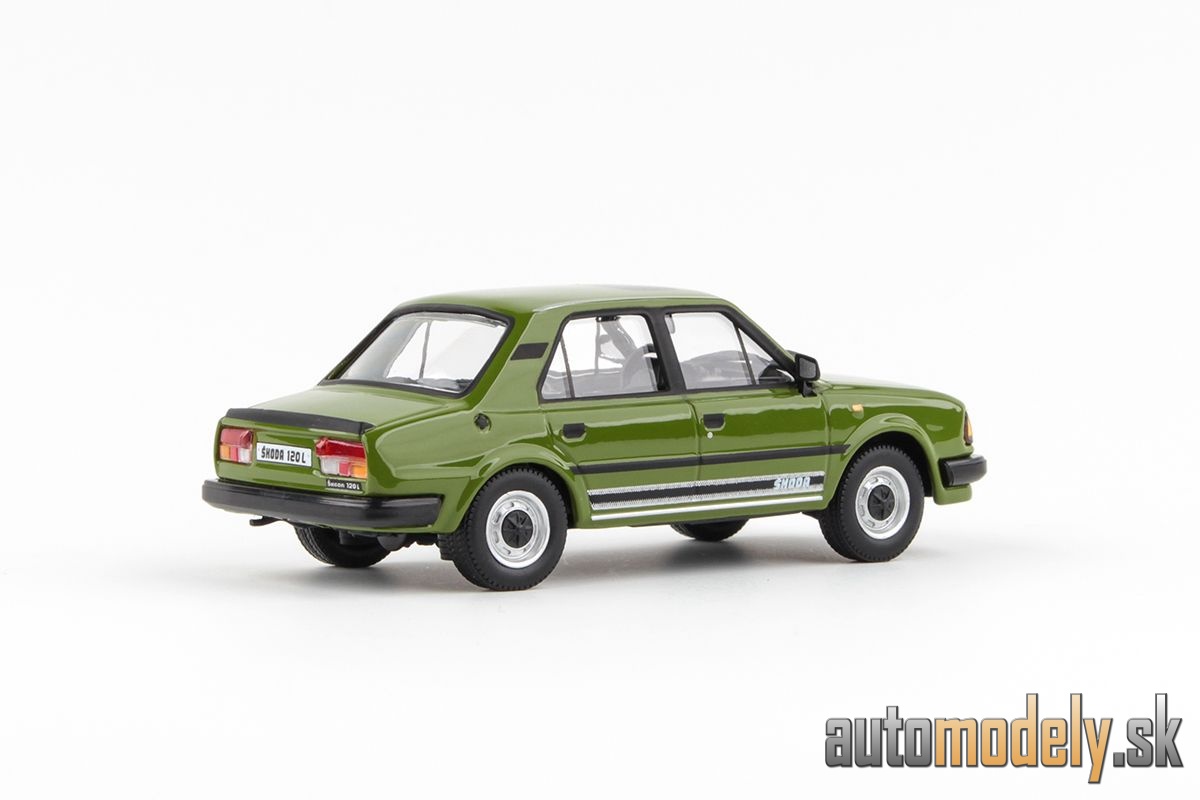Abrex - Škoda 120L (1984) - Zelená - olivová - 1:43