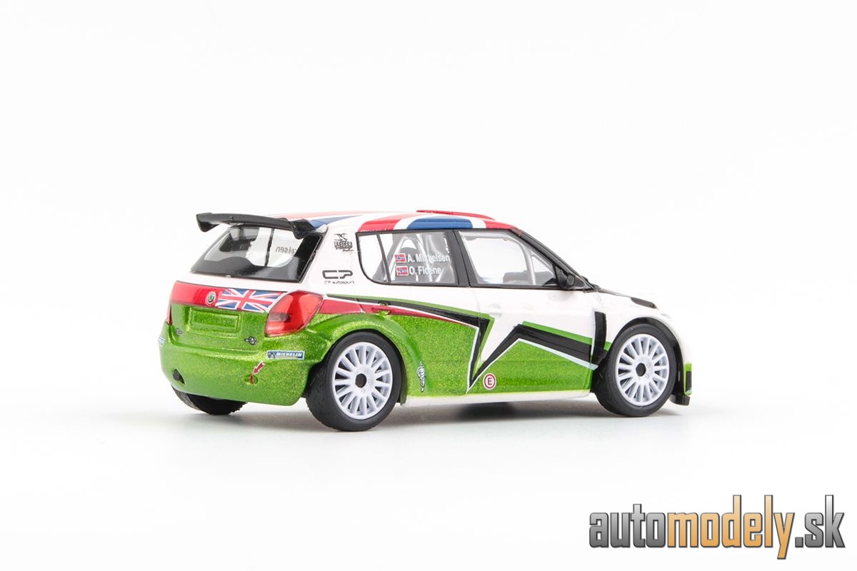  Abrex - Škoda Fabia II FL S2000 (2010) - Škoda UK "Mikkelsen" Design 2011 - 1:43