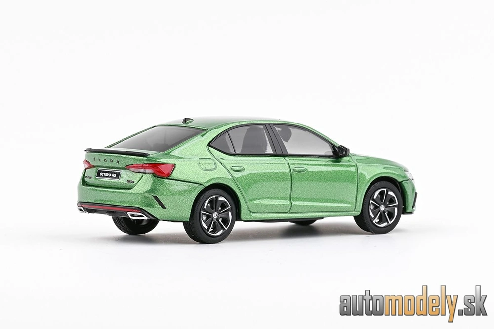  Abrex - Škoda Octavia IV RS (2020) - Zelená Cosmic Metalíza - 1:43