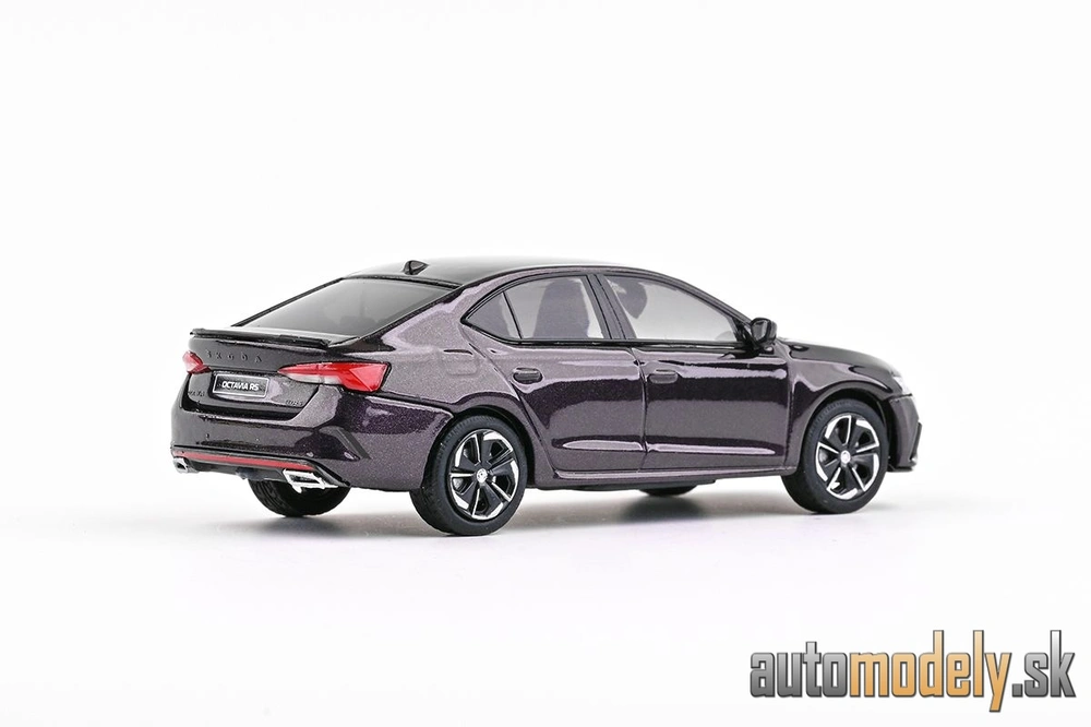 Abrex - Škoda Octavia IV RS (2020) - Fialová Space Metalíza - 1:43