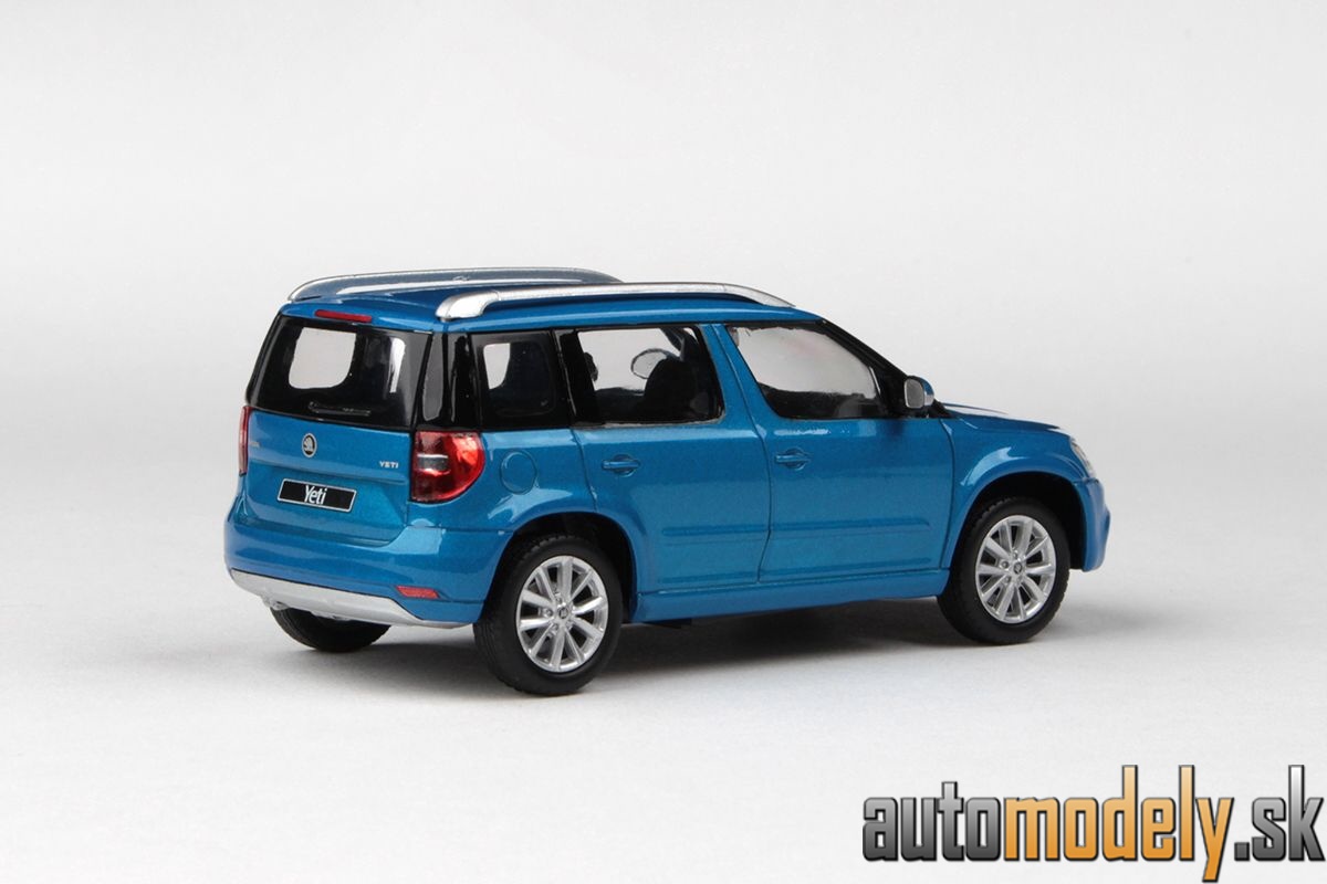 Abrex - Škoda Yeti FL (2013) Modrá Ocean Metalíza - 1:43