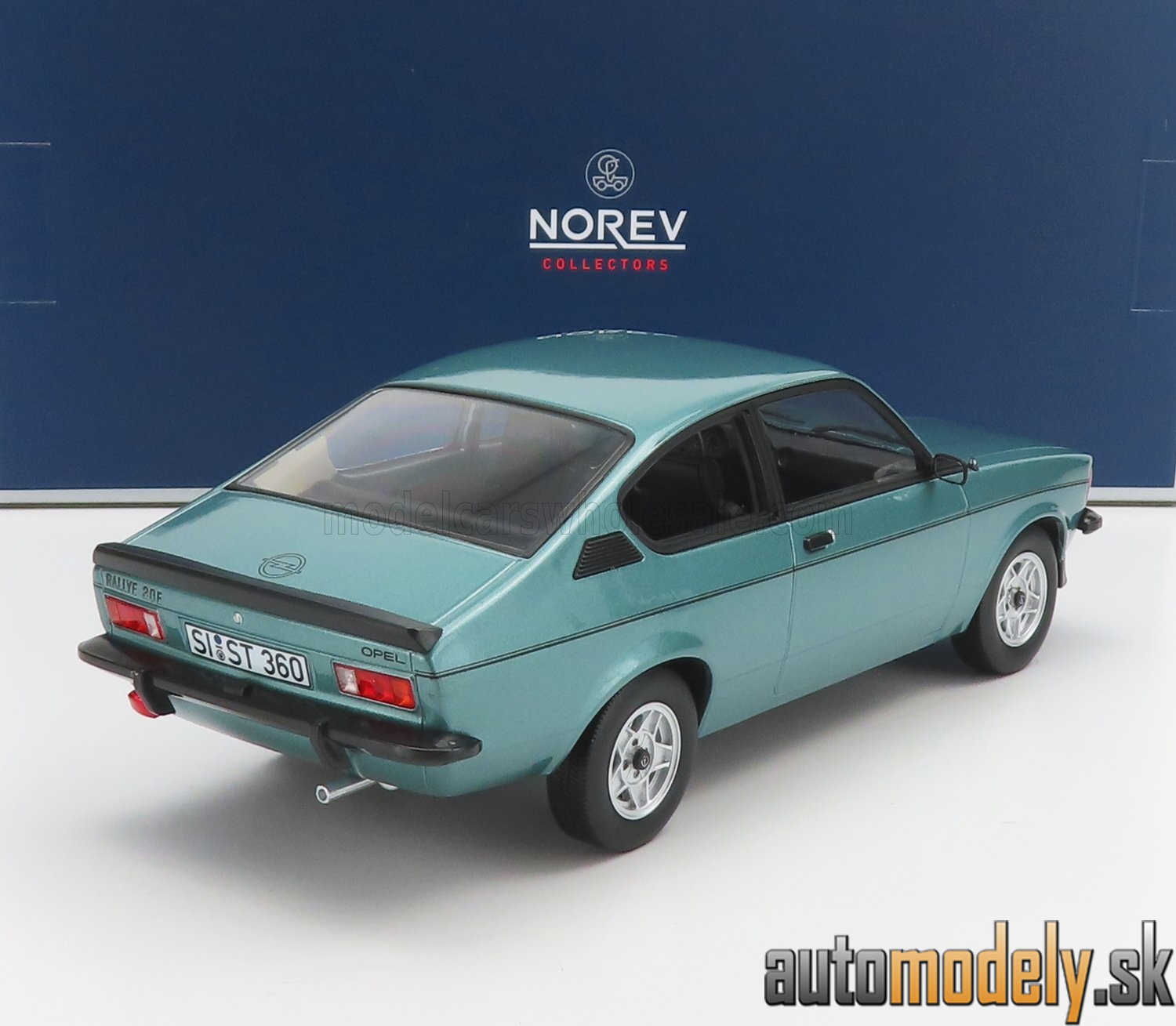 Norev - OPEL - KADETT E RALLY 1978 - LIGHT BLUE - 1:18
