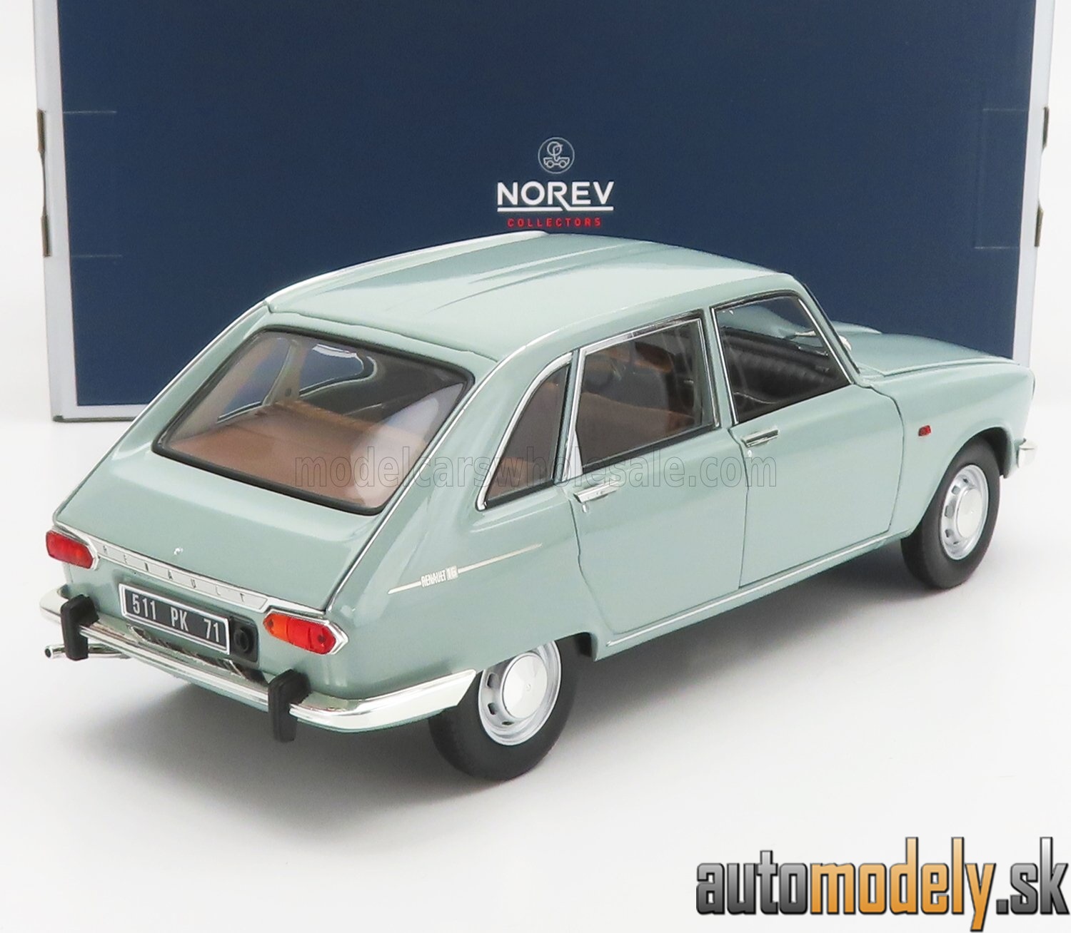 Norev - RENAULT - R16 1968 - LIGHT BLUE - 1:18