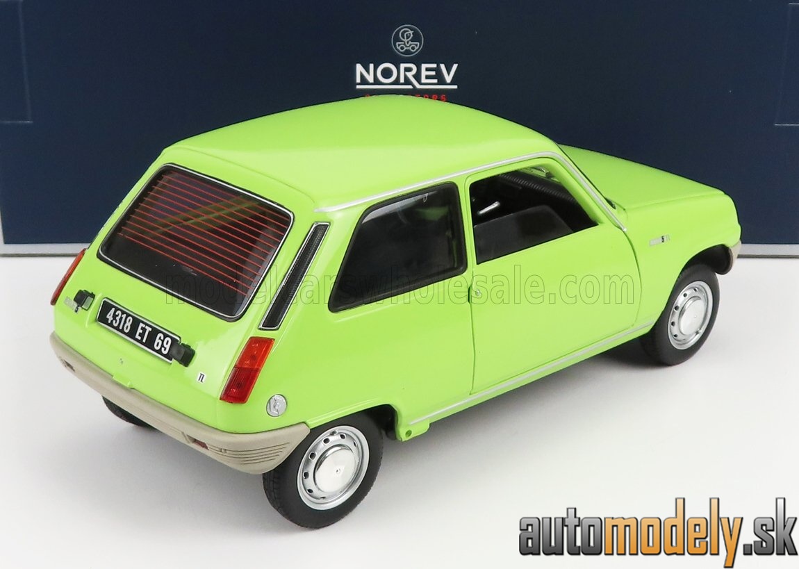 Norev - RENAULT - R5 TL 1972 - LIGHT GREEN - 1:18