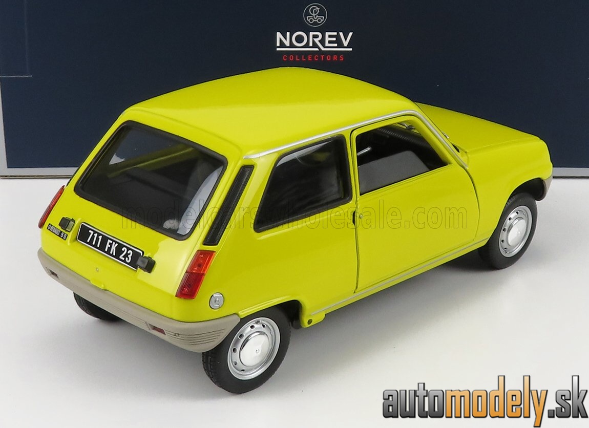 Norev - RENAULT - R5 1974 - YELLOW - 1:18