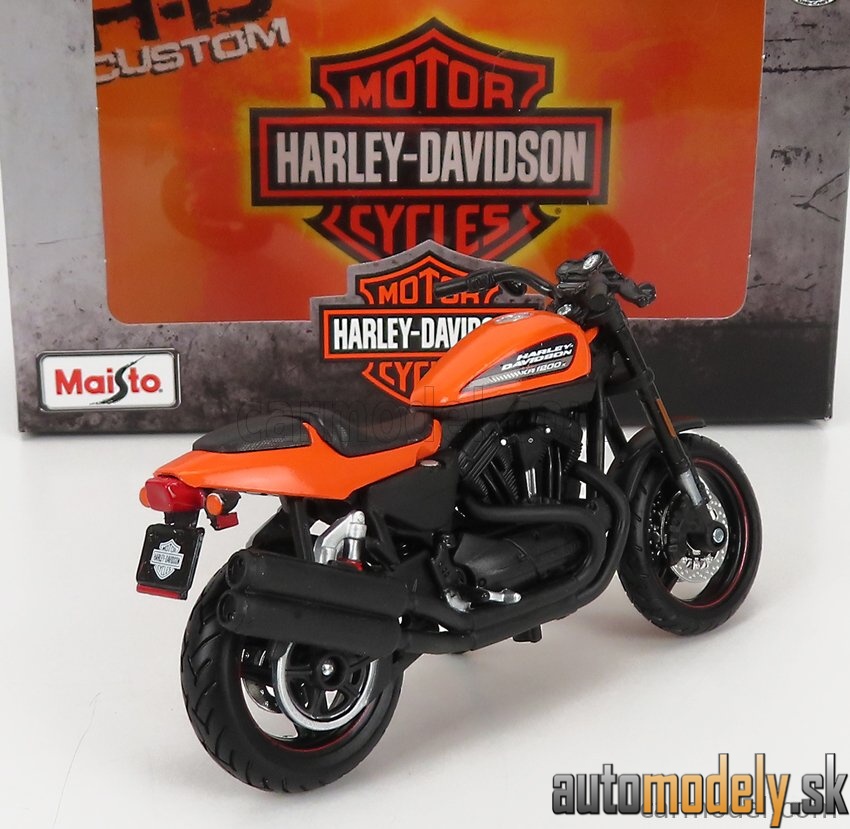 Maisto - HARLEY DAVIDSON - XR1200X 2011 - ORANGE BLACK - 1:18