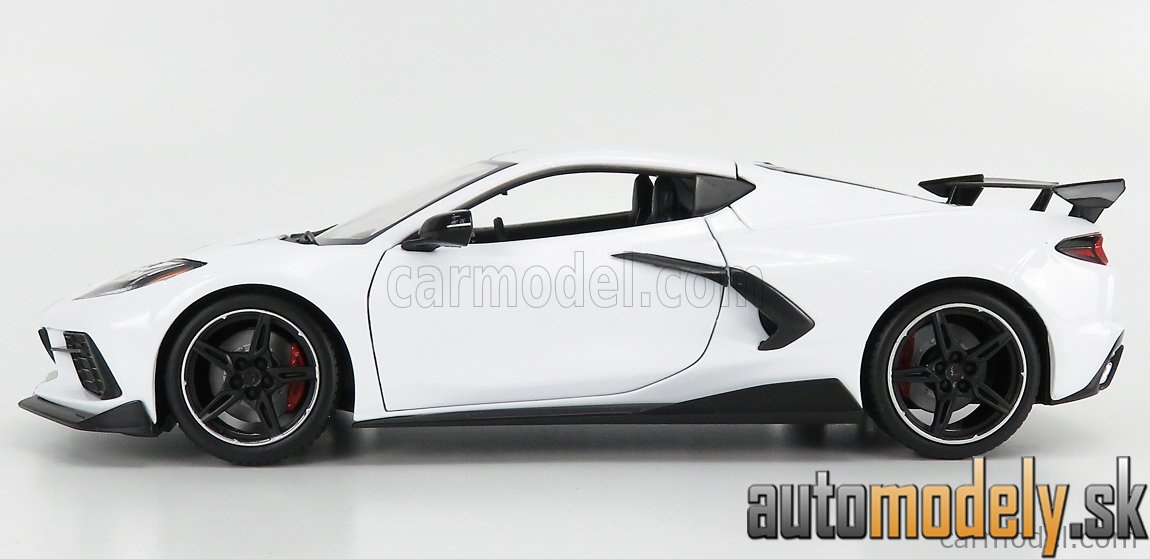 Maisto - CHEVROLET - CORVETTE STINGRAY 2020 - WHITE - 1:18