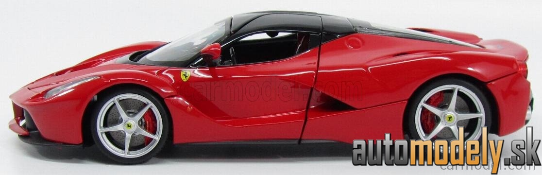 Bburago - FERRARI - LAFERRARI 2013 - RED BLACK - 1:18