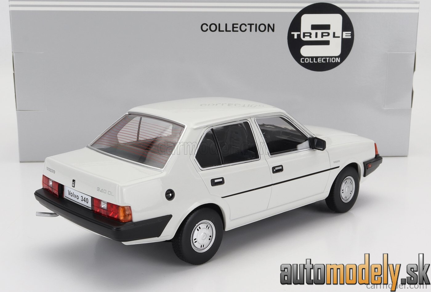 Triple9 - VOLVO 340 DL 1987 WHITE - 1:18