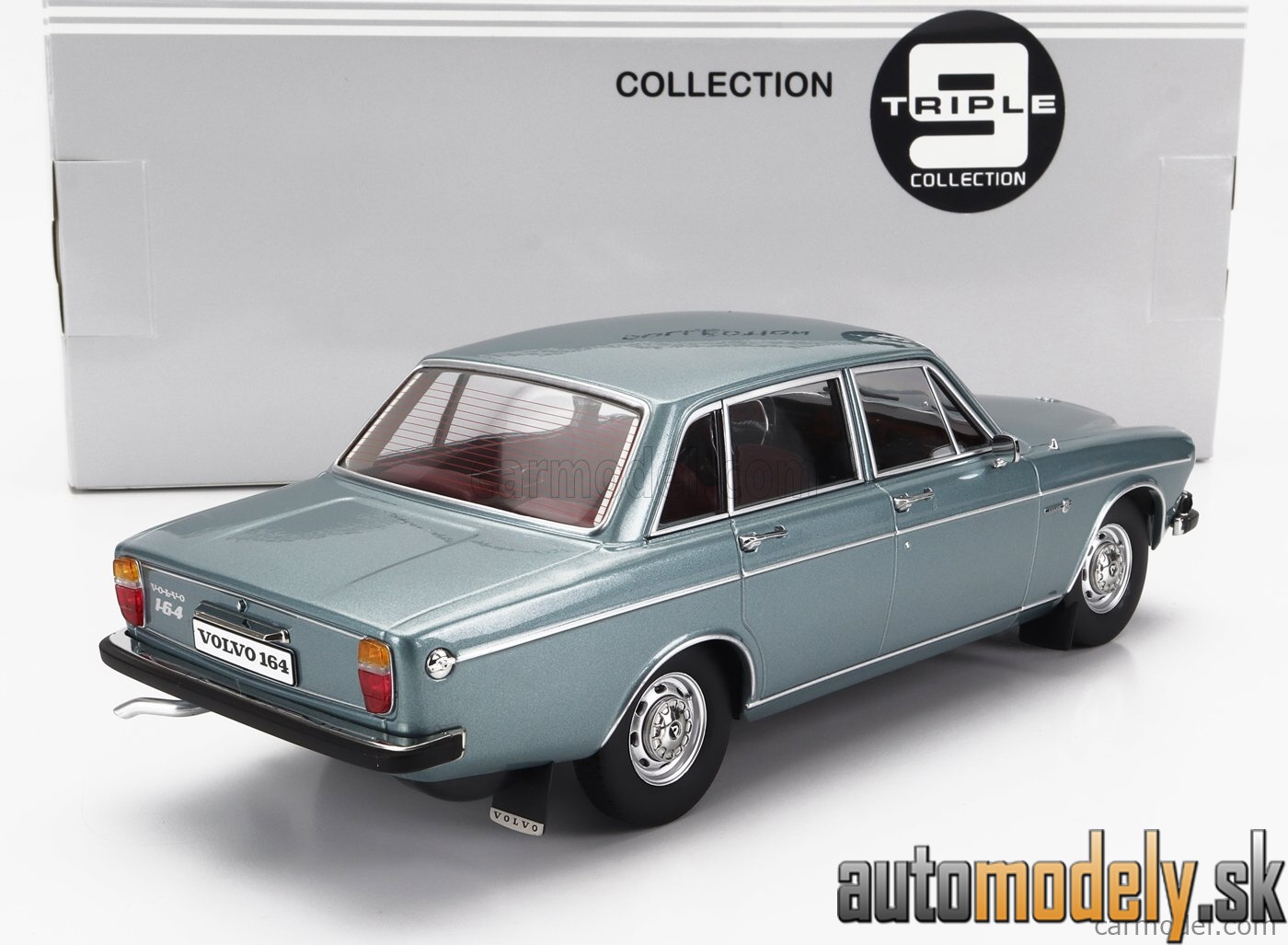 Triple9 - VOLVO 164 1970 LIGHT BLUE MET - 1:18