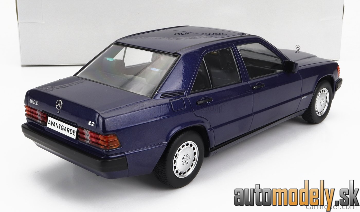 Triple9 - MERCEDES BENZ 190E 2.3 AVANTGARDE (W201) 1993 BLUE - 1:18