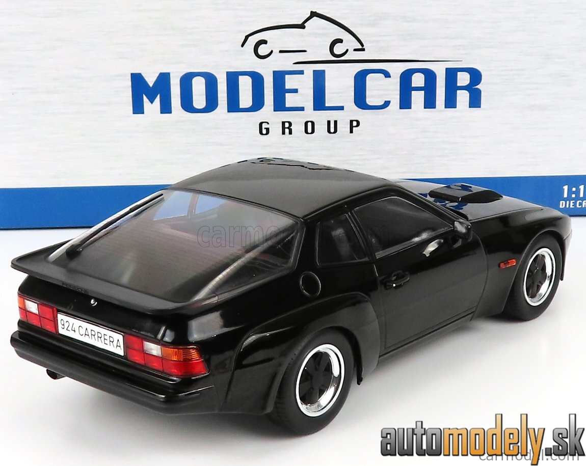 MCG - PORSCHE 924 CARRERA GT COUPE 1981 BLACK - 1:18