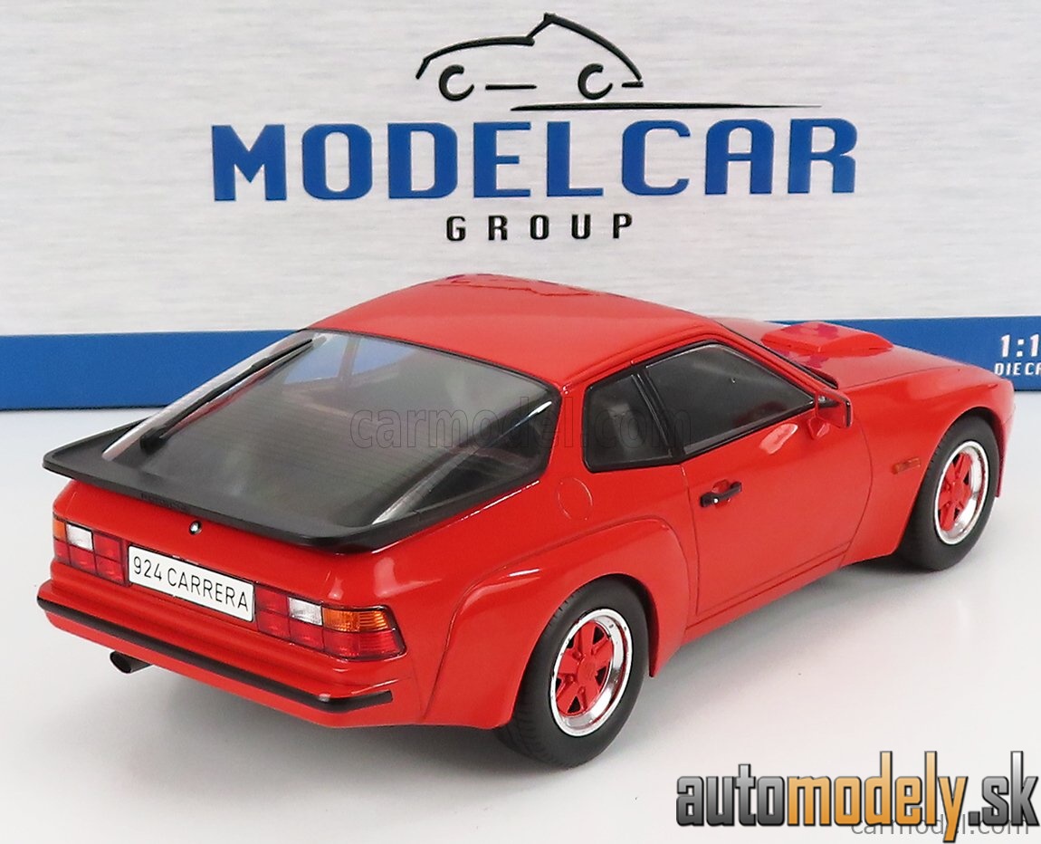 MCG - PORSCHE 924 CARRERA GT COUPE 1981 RED - 1:18