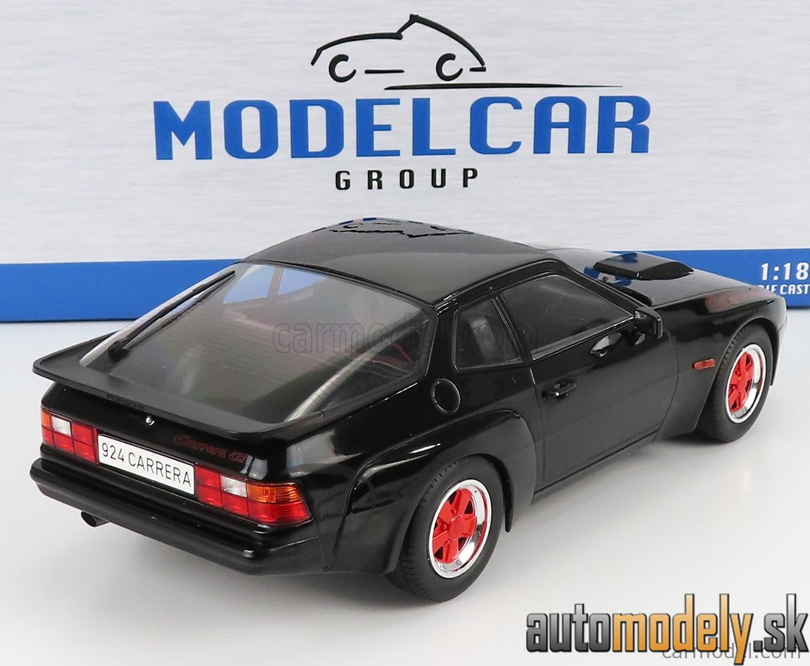 MCG - PORSCHE 924 CARRERA GT COUPE 1981 BLACK - 1:18