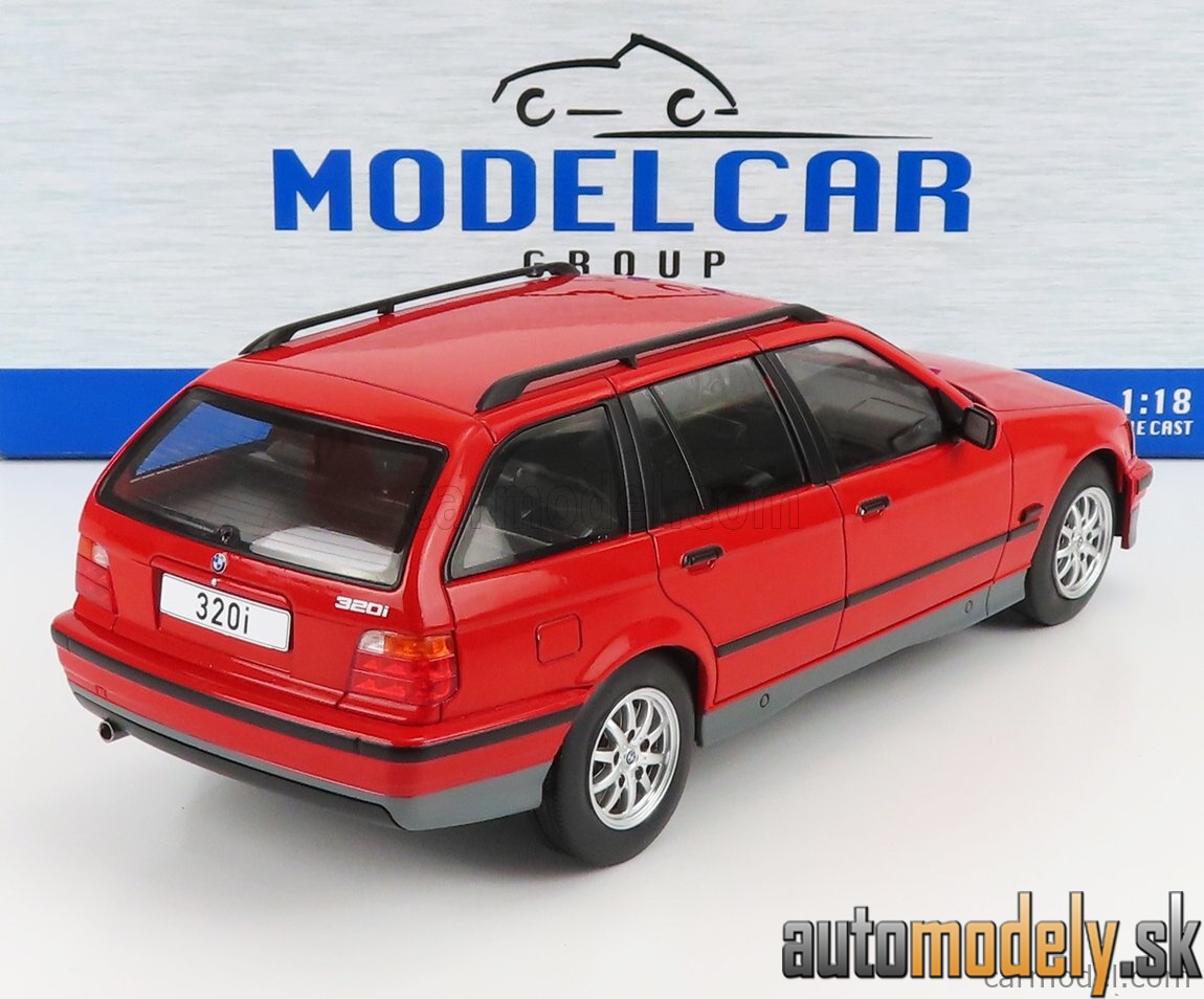 MCG - BMW 3-SERIES 320i (E36) TOURING 1995 RED - 1:18