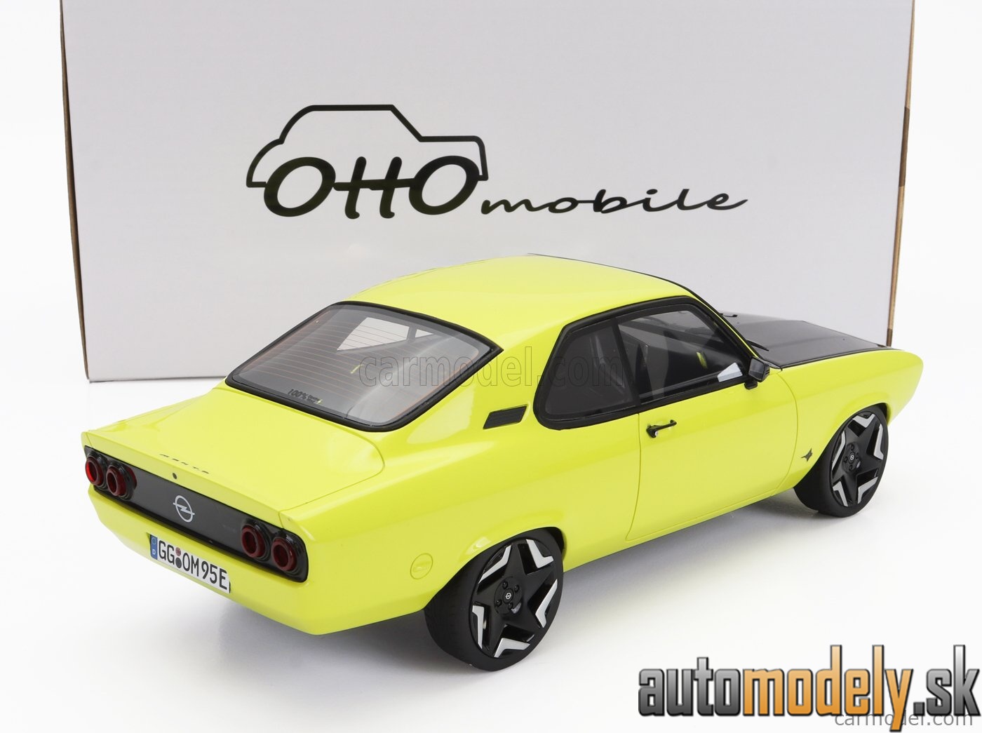 OttOmobile - OPEL MANTA GSe ELEKTROMOD 2021 YELLOW - 1:18