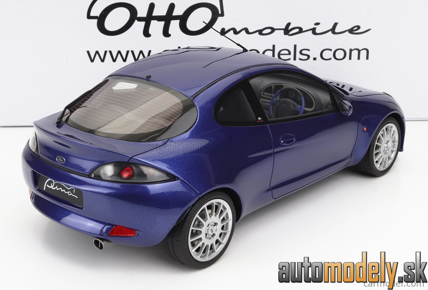 OttOmobile - FORD ENGLAND PUMA 1999 BLUE - 1:18