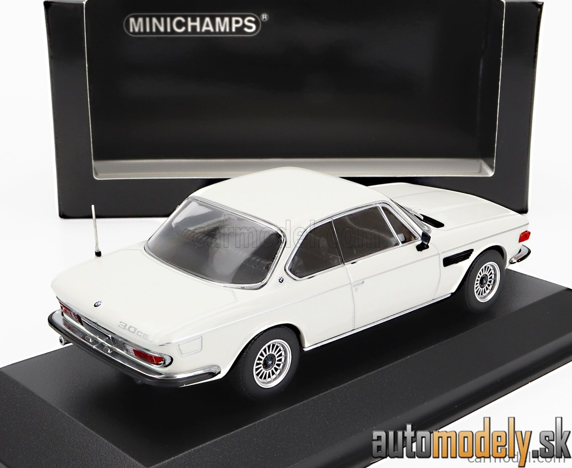Minichamps - BMW - 3.0 CS COUPE 1968 WHITE - 1:43