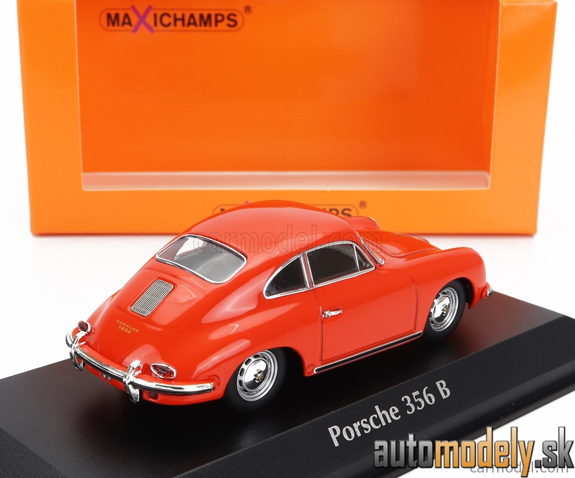 Minichamps - PORSCHE 356 B COUPE 1961 ORANGE - 1:43