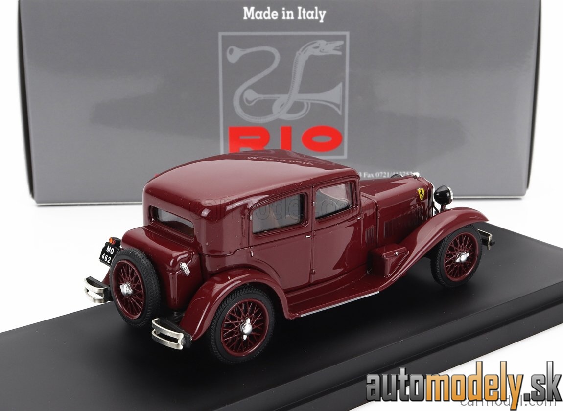 RIO - ALFA ROMEO 1750 BERLINA SCUDERIA FERRARI 1932 CHINA RED - 1:43