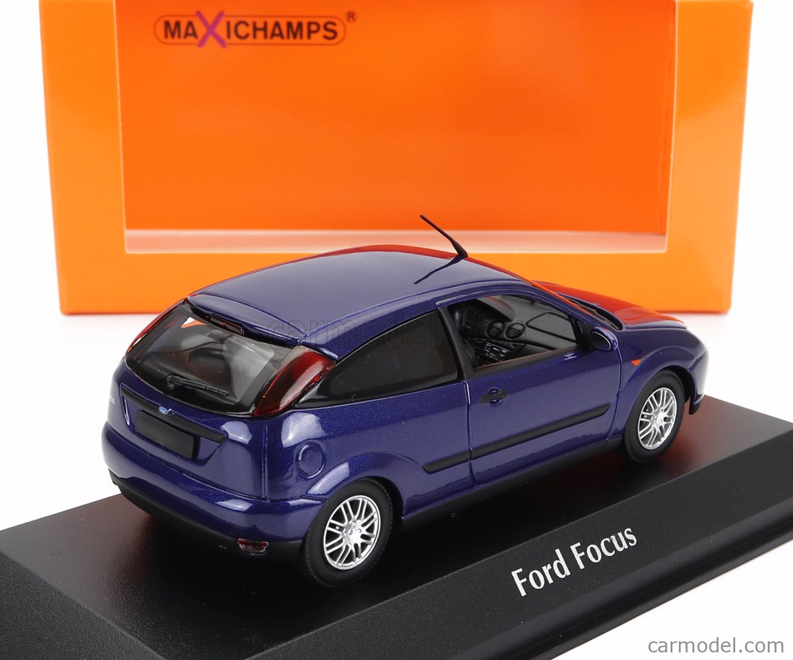 Minichamps - FORD FOCUS 1998 BLUE MET - 1:43