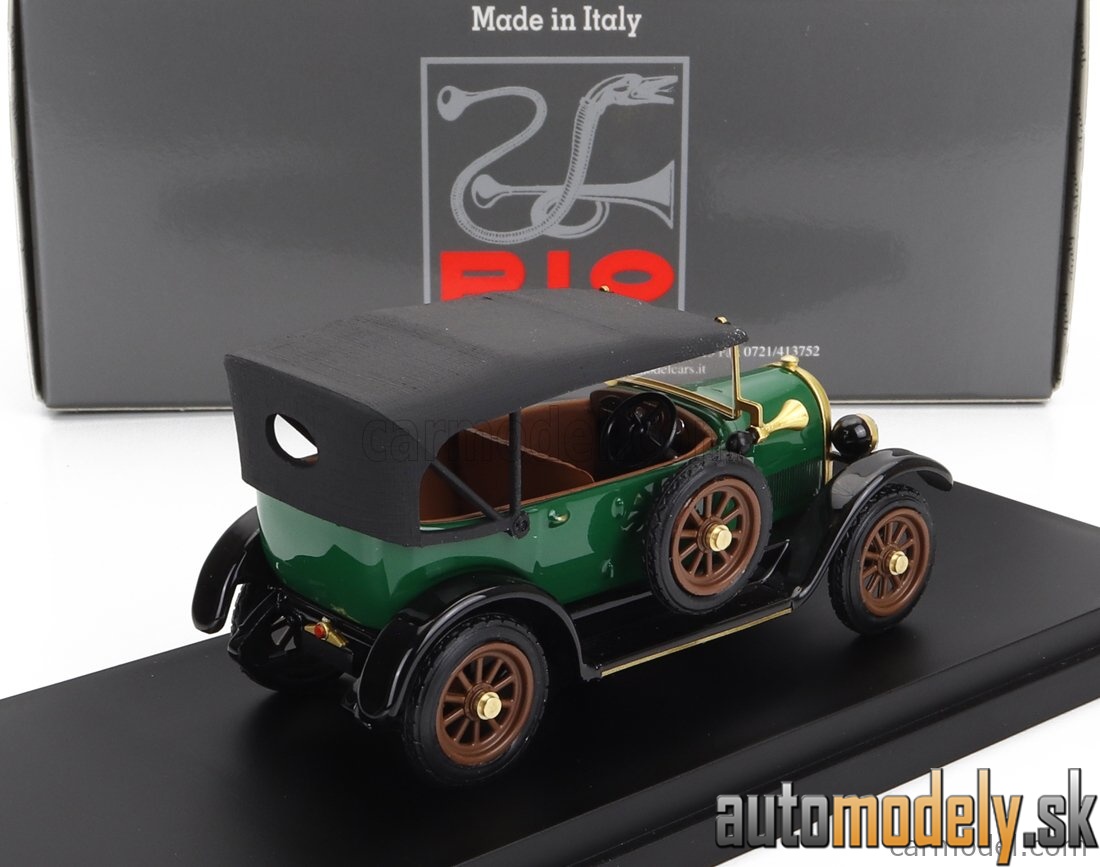RIO - FIAT 501 CABRIOLET CLOSED 1919 GREEN - 1:43