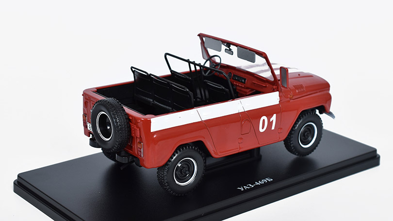 Hachette Collections - UAZ 469B Hasiči - 1:24