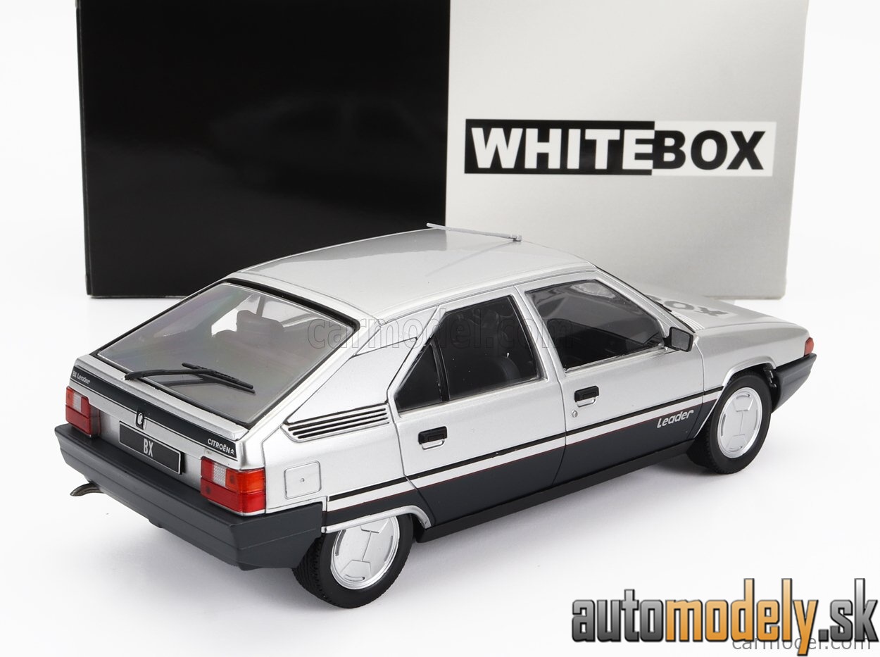 WhiteBox - CITROEN BX LEADER 1982 SILVER - 1:24