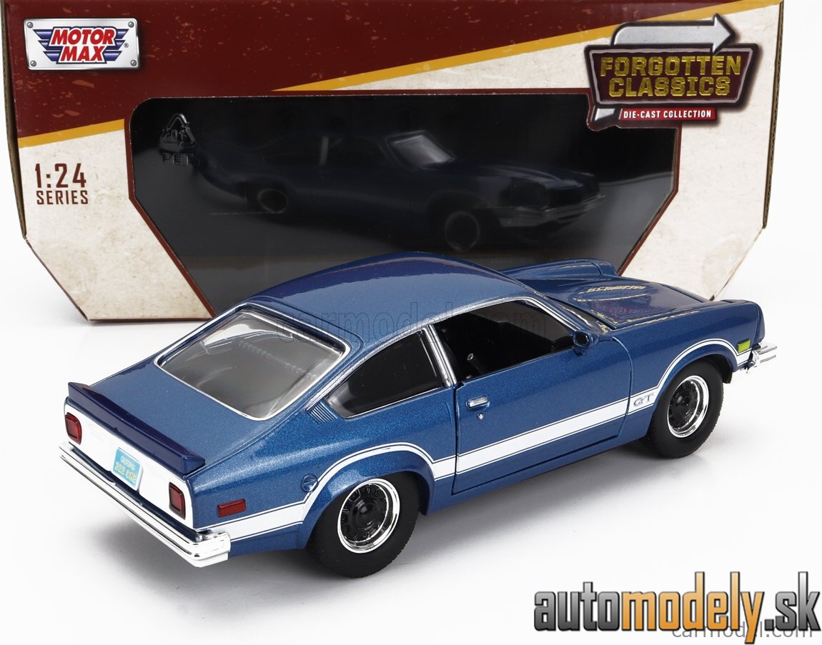 Motormax - CHEVROLET VEGA GT COUPE 1974 BLUE - 1:24