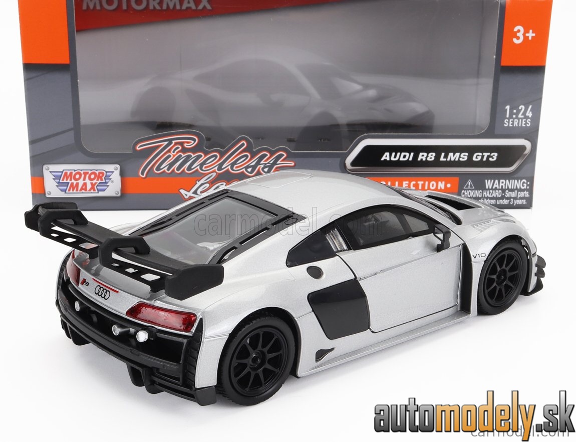 Motormax - AUDI R8 LMS GT3 2021 SILVER - 1:24