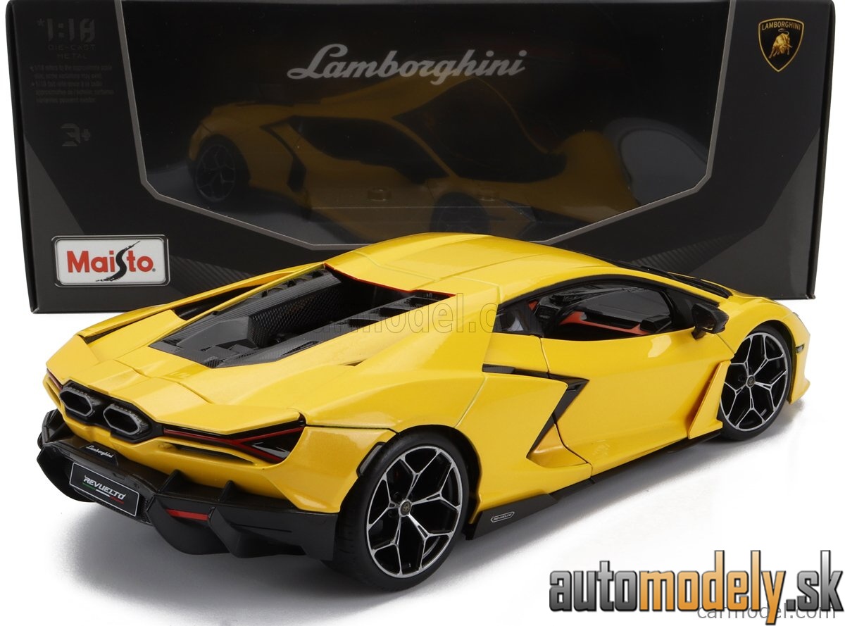 Maisto - LAMBORGHINI REVUELTO HYBRID 2023 YELLOW - 1:18