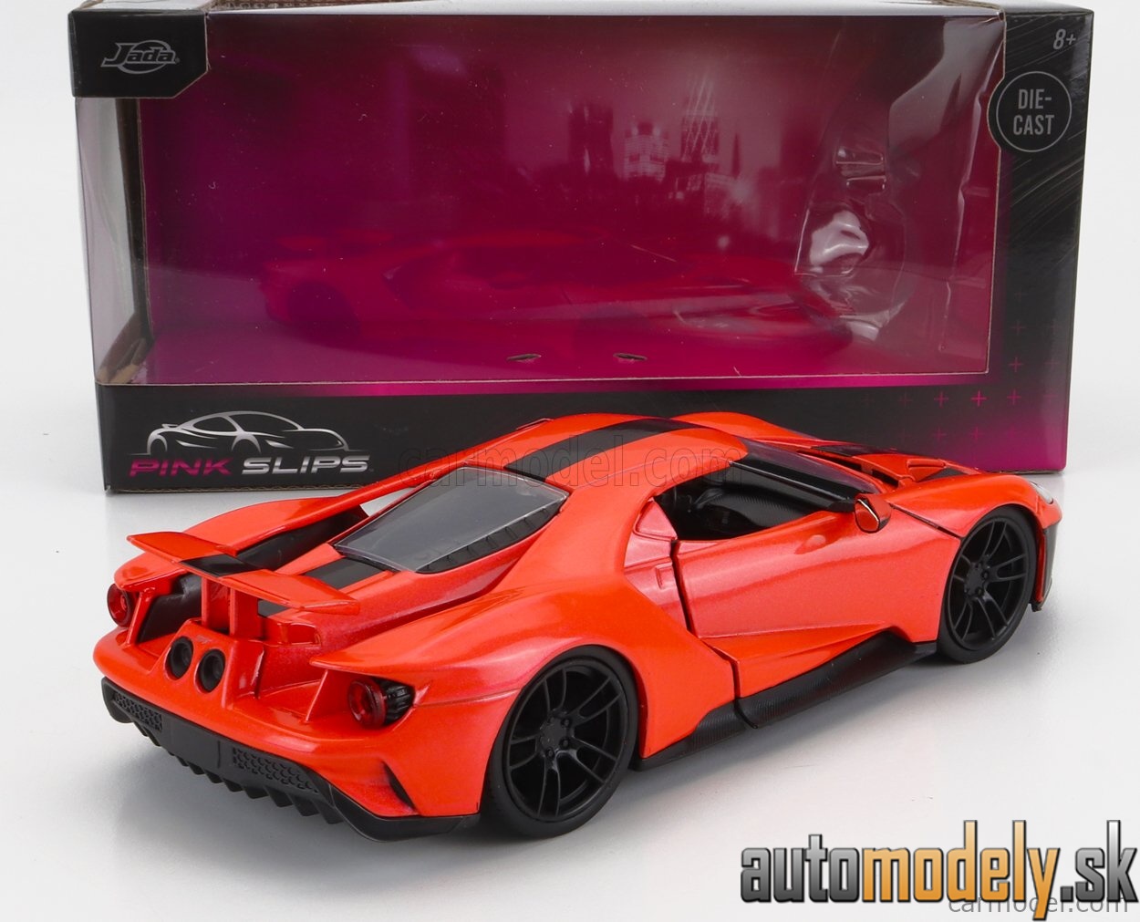 Jada - FORD USA GT 2017 RED ORANGE - 1:24