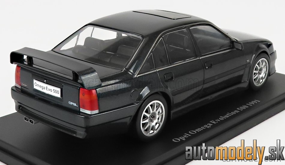 Hachette - OPEL OMEGA EVO 500 1991 BLACK - 1:24
