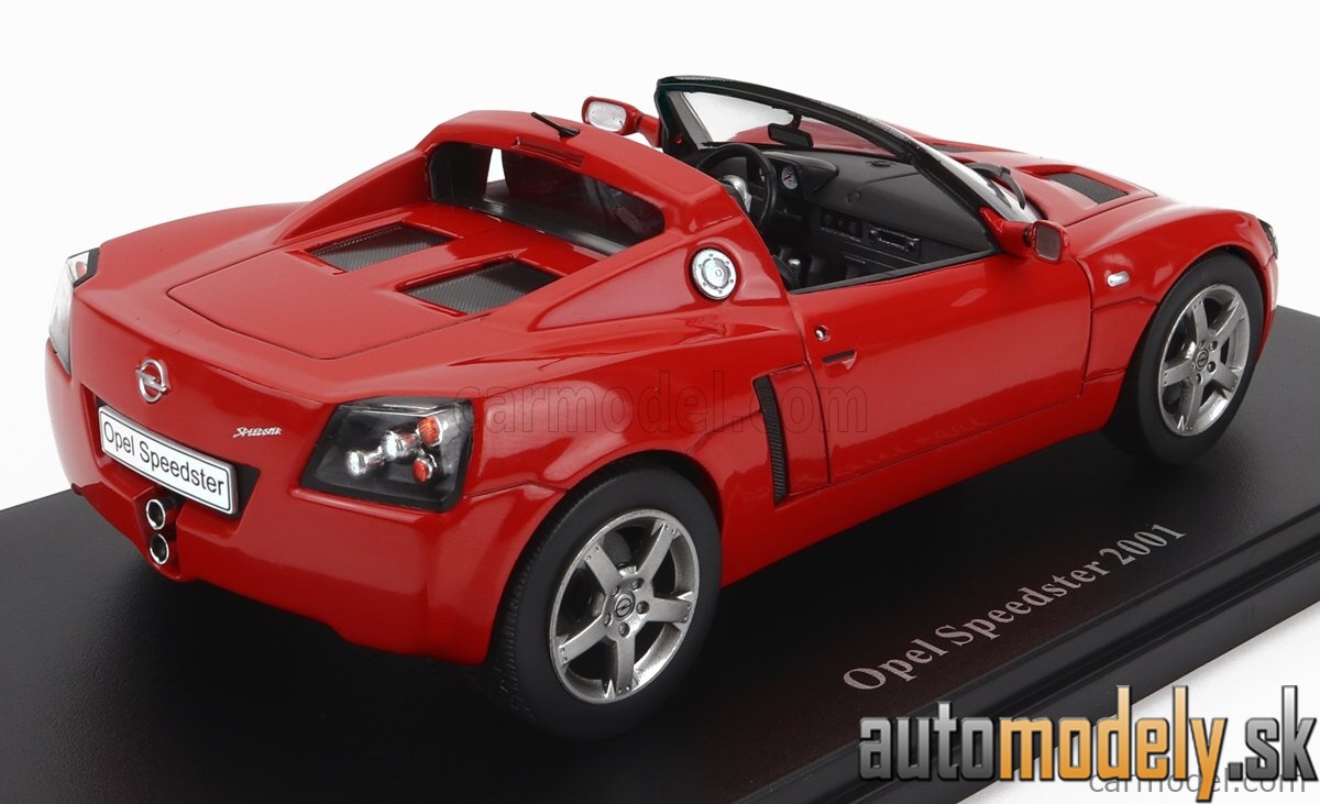 Hachette - OPEL SPEEDSTER 2001 ORANGE - 1:24