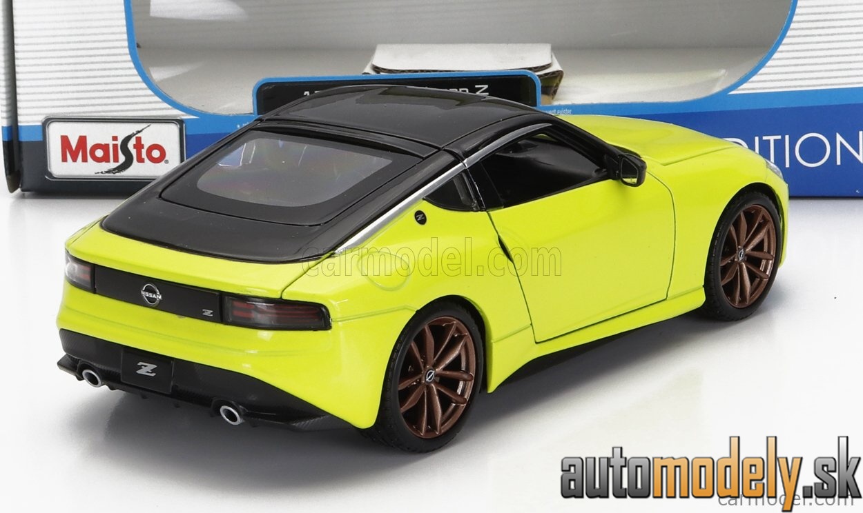 Maisto - NISSAN 400Z COUPE 2022 YELLOW - 1:24