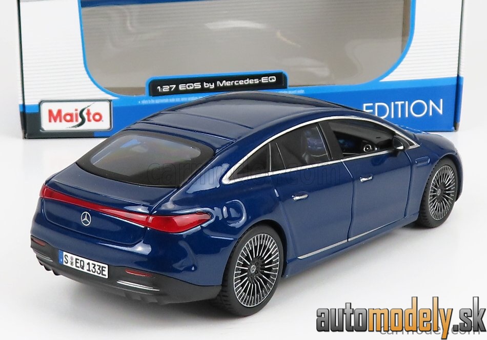 Maisto - MERCEDES BENZ EQS 2022 BLUE MET - 1:27