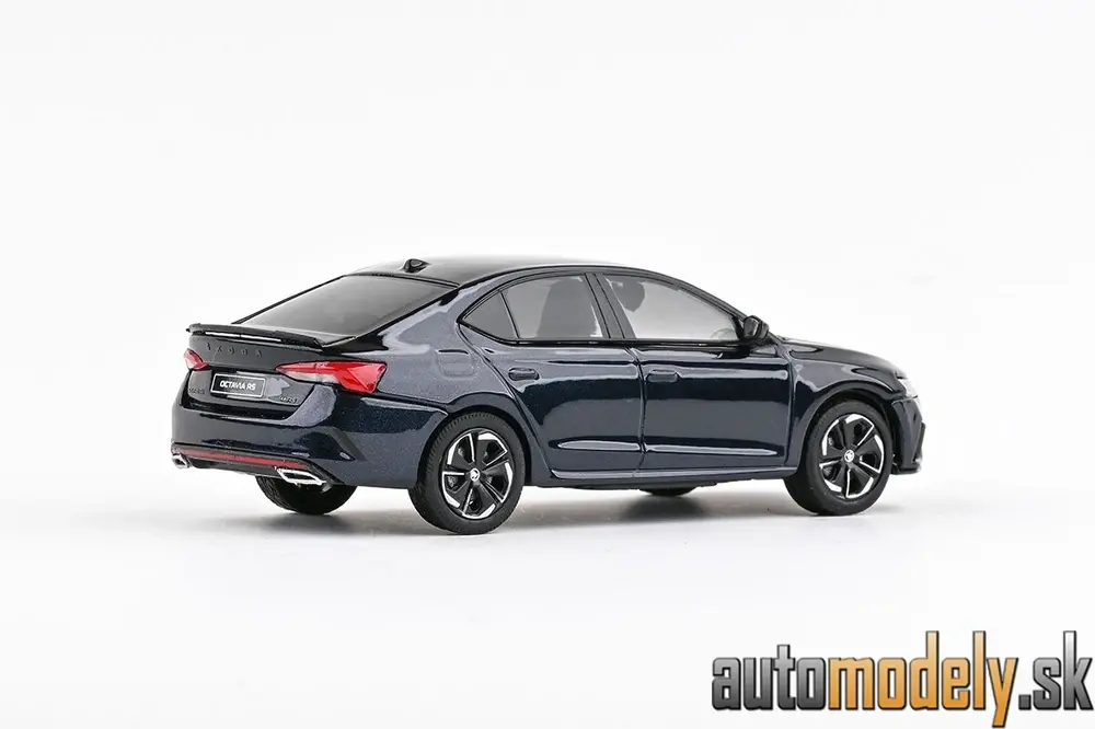  Abrex - Škoda Octavia IV RS (2020) - Modrá Plum Metalíza - 1:43
