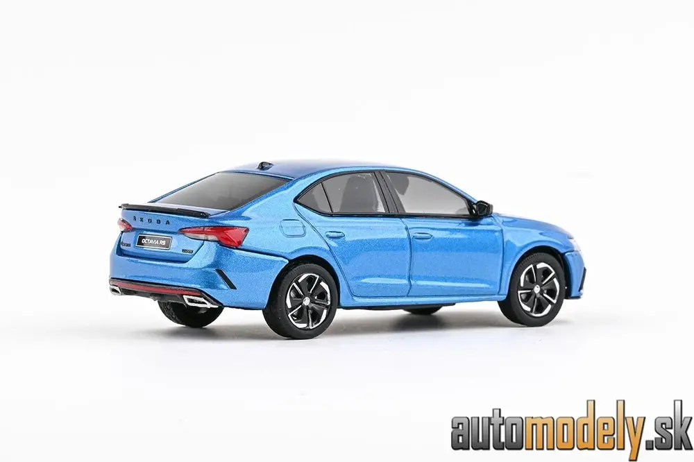  Abrex - Škoda Octavia IV RS (2020) - Modrá Ocean Metalíza - 1:43