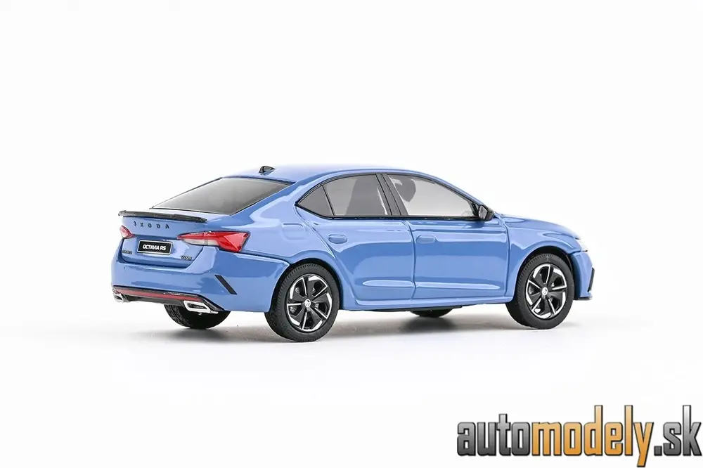  Abrex - Škoda Octavia IV RS (2020) - Modrá Italy - 1:43