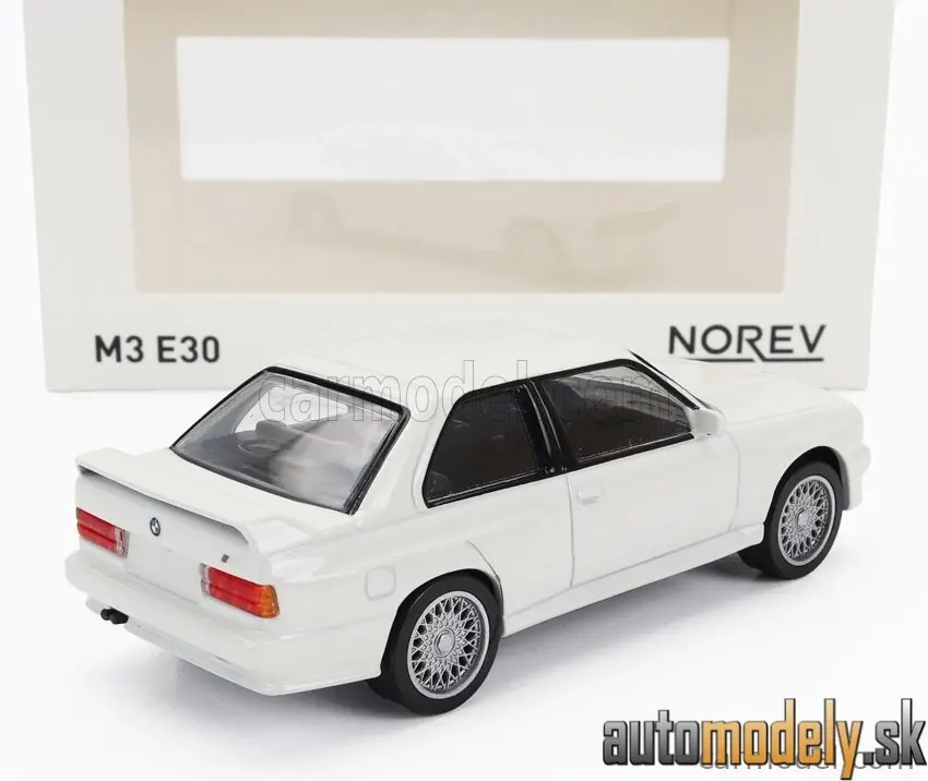 Norev - BMW 3-SERIES M3 (E30) 1986 WHITE - 1:43