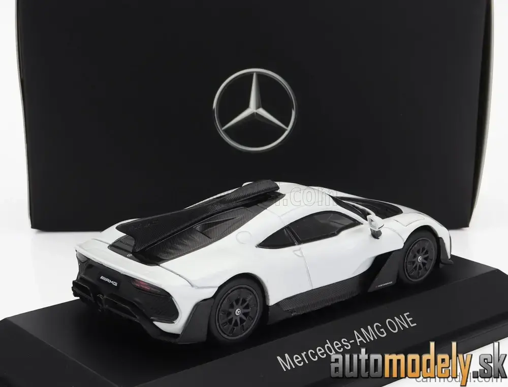iScale - MERCEDES BENZ ONE AMG (C298) 2022 DESIGNO CASHMERE WHITE - 1:43